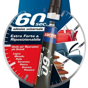 Supercolla loctite da 20 gr 60 secondi 30664 Premium